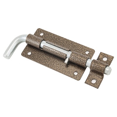 Засов «Киров» Секрет ЗД-10, 120 мм, цвет античная бронза