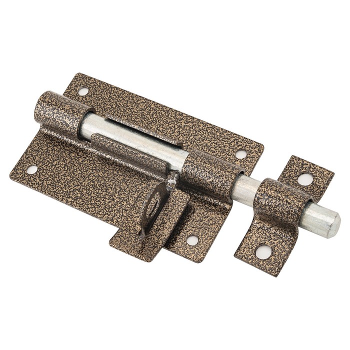 Засов «Киров» Секрет ЗД-12, с проушиной, цвет античная бронза - Фото 1