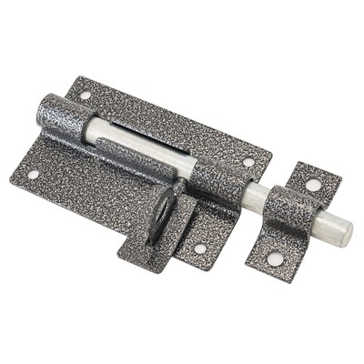 Засов «Киров» Секрет ЗД-12, с проушиной, цвет античное серебро