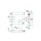 Замок врезной без ручек «Эльбор» Кремень, 1.04.02.3.5, 3 кл., б/о, цинк 7546399