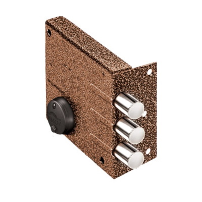 Замок накладной «Эльбор» Кремень 1.04.62.5, б/о - Фото 1