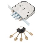 Замок врезной тяж. «Эльбор» ReX 3.8 5 кл., лев. б/о (1.06.40.5) 7546421