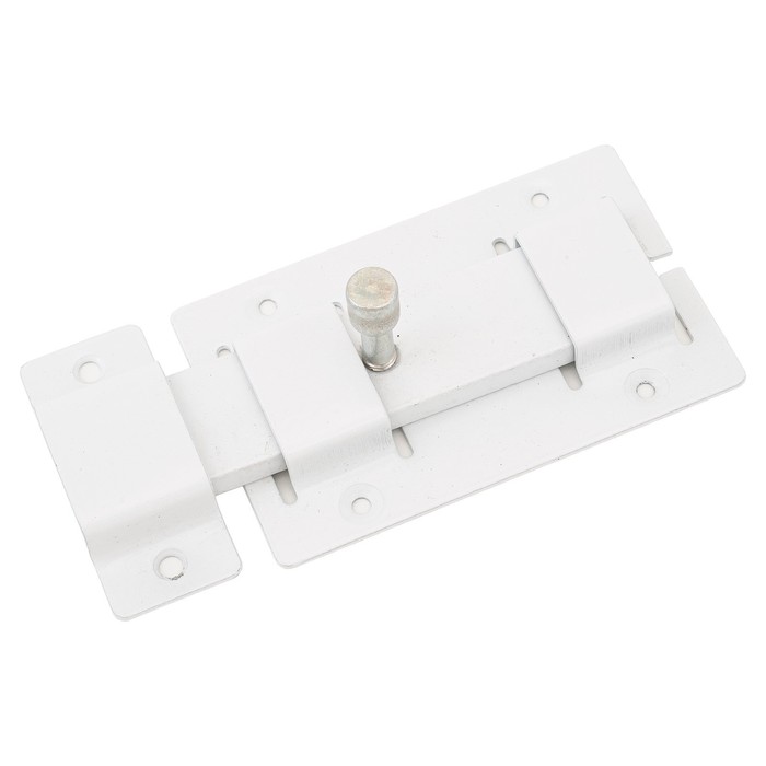 Засов Киров Секрет ЗД-02, плоский, белый