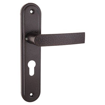 Комплект ручек «Балашиха» НР 0901 для замков ЗВ4 401 /ЗВ4 402, м/о 55 мм, цвет античная медь