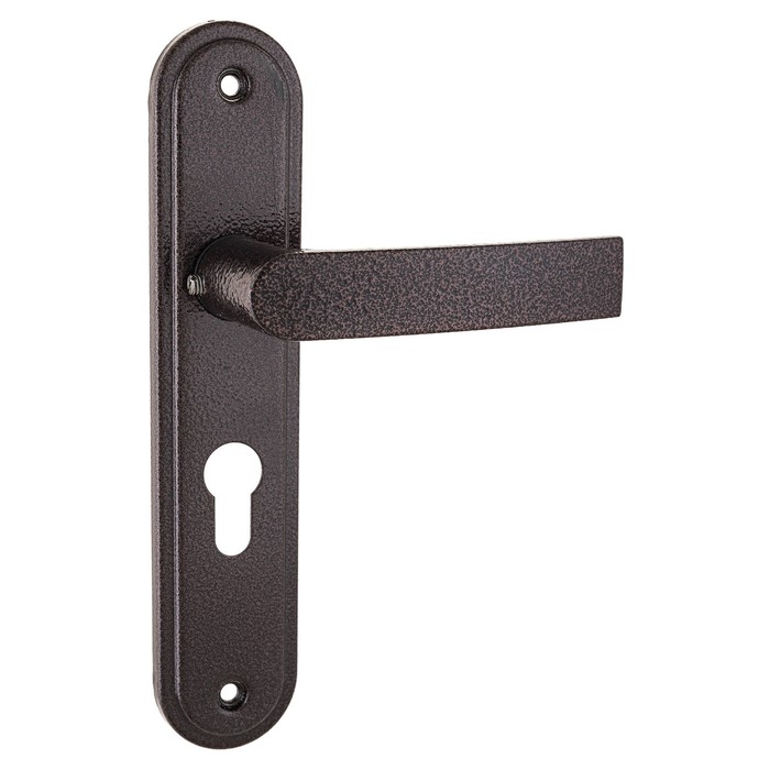 Комплект ручек «Балашиха» НР 0901 для замков ЗВ4 401 /ЗВ4 402, м/о 55 мм, цвет античная медь - Фото 1