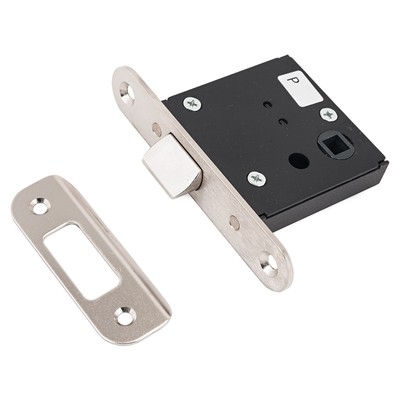 Защелка «Балашиха» ЗЩ1-3 8×8 мм левая, цвет никель