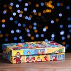 Подарочная коробка «Pop-art: Новогодний», 29×18×7 см - фото 60797028