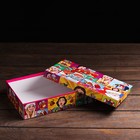 Подарочная коробка «Pop-art: Новогодний», 26×16×6 см - фото 60797032