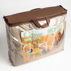 Одеяло одноигольная стежка Овечья шерсть (чемодан)200х215см, 300гр, пэ100% - фото 21414976