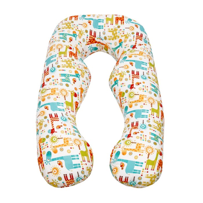 Наволочка к подушке для беременных «Жирафики», размер 340х72 см. - Фото 1