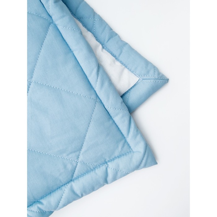 Одеяло на выписку Lullaby, цвет голубой - фото 1885267041