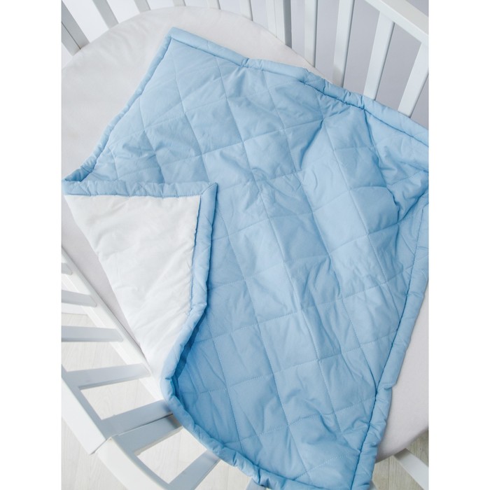 Одеяло на выписку Lullaby, цвет голубой - фото 1885267037