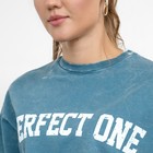 Футболка женская, цвет бирюзовый, размер 46 7504583