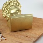 Подставка для зубочисток «Давид», золотая, 5х5х9 см - Фото 4