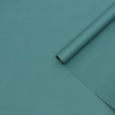 Плёнка матовая для цветов и флористики, 0.58×10 м, 70 мкм, тропический лес