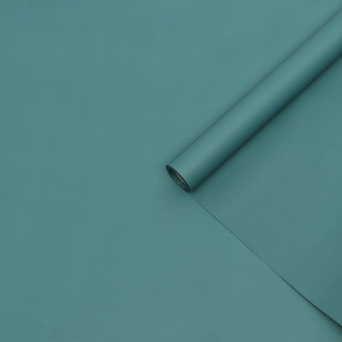 Плёнка матовая для цветов и флористики, 0.58×10 м, 70 мкм, тропический лес - Фото 1