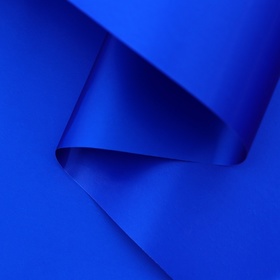 Плёнка матовая, 0,58 x 10 м, 70 мкм, синий