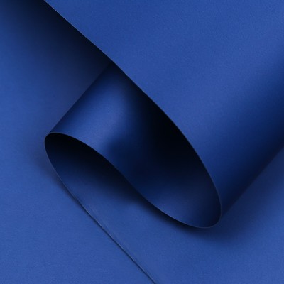 Плёнка матовая, 0,58 x 10 м, 70 мкм, синий
