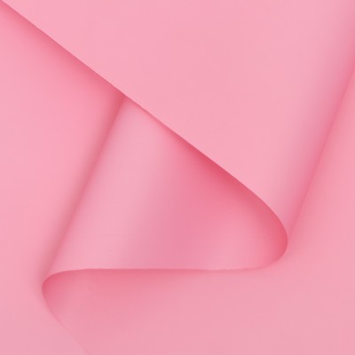 Плёнка матовая для цветов и букетов, 0.5×10 м 65 мкм, пастельная серия, розовый