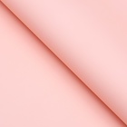 Плёнка матовая для цветов и букетов, 0.5×10 м 65 мкм, пастельная серия, чайная роза - Фото 3