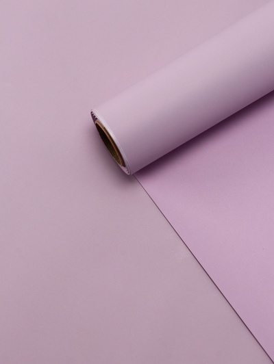 Плёнка матовая для цветов и букетов, двухсторонняя 0.5×10 м, пастельная серия, 65 мкм