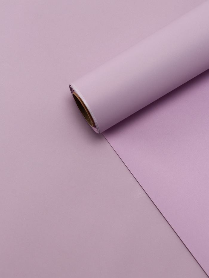 Плёнка матовая для цветов и букетов, двухсторонняя 0.5×10 м, пастельная серия, 65 мкм - Фото 1