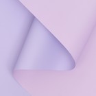 Плёнка матовая для цветов и букетов, двухсторонняя 0.5×10 м, пастельная серия, 65 мкм - Фото 2