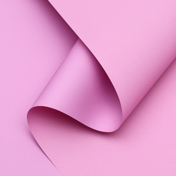 Плёнка матовая для цветов и букетов, двухсторонняя 0.5×10 м, пастельная серия, 65 мкм - Фото 1