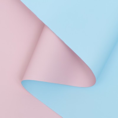 Плёнка матовая двухсторонняя 0.5×10 м, пастельная серия, 65 мкм