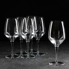 Набор стеклянных бокалов для вина «Напа», 470 мл, 6 шт - фото 4338625