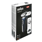 Электробритва Braun Series 7 70-B1200s, type 5764, 3 бритвенных головки, сеточная, синяя - Фото 6