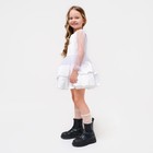 Платье нарядное детское KAFTAN, рост 86-92 см (28), белый - Фото 2