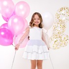 Платье нарядное детское KAFTAN, рост 86-92 см (28), белый - Фото 5
