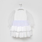 Платье нарядное детское KAFTAN, рост 86-92 см (28), белый - Фото 6