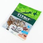 Хрустящие подушечки TitBit для кошек, с паштетом из утки, 30 г - фото 9462637