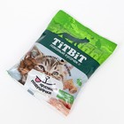Лакомство для кошек Titbit Хрустящие подушечки, сыр/паштет из кролика, 30 г - Фото 1
