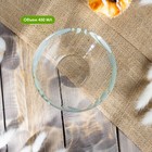 Набор детской посуды Доляна «Львёнок», 3 предмета: миска 450 мл, тарелка d=20 см, кружка 200 мл, стекло, прозрачный, жёлтый - Фото 5