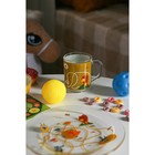 Набор детской посуды Доляна «Лесные забавы», 3 предмета: миска 450 мл, тарелка d=20 см, кружка 200 мл - фото 8814124