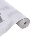 Бумажные обои «Котята 255-01», 0.53×10.05 м, серый - Фото 3