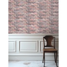 Бумажные обои Пермские обои «Кирпичи 301-012», 0.53×10.05 м, цвет розовый/алый/серый - Фото 2