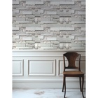 Бумажные обои «Рим 305-017», 0.53×10.05 м, серый - Фото 2