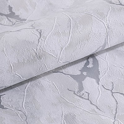 Обои бумажные Пермские обои «Симфония 505-016», 0.53×10.05 м, цвет серебро
