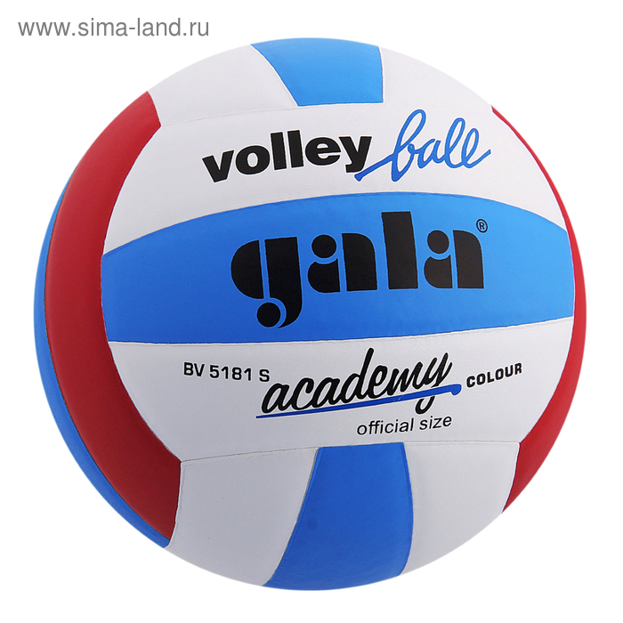 Мяч волейбольный Gala Academy, BV5181S, размер 5, PU, клееный - Фото 1