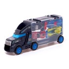 УЦЕНКА Гараж «Грузовик-перевозчик», 4 машинки в комплекте - Фото 5