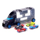 УЦЕНКА Гараж «Грузовик-перевозчик», 4 машинки в комплекте - Фото 6