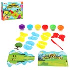 УЦЕНКА (нет пластилина) Набор для игры с пластилином «Мир динозавров» 7562735