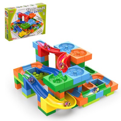 Конструктор блочный марблс «Турбошарики», 128 деталей, уценка