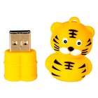 Флешка Smartbuy Wild series "Тигр", 32 Гб, USB 2.0, чт до 25 Мб/с, зап до 15 Мб/с - фото 51300364