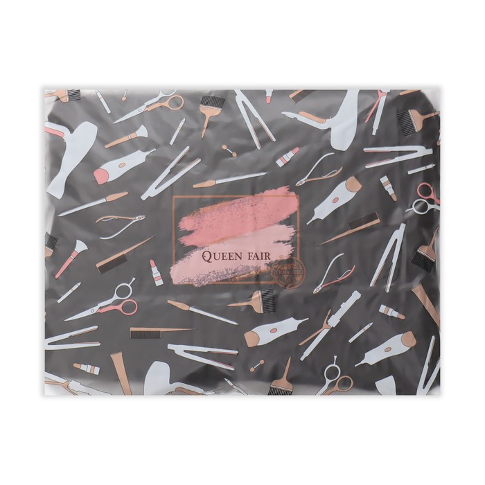 Фартук для мастера, цвет чёрный/красный 25081