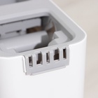 Швабра с отжимом и ведром Raccoon, швабра ПВА, ведро с отсеком для вертикального отжима 4.5 л, отсек для полоскания 2.5 л - Фото 17